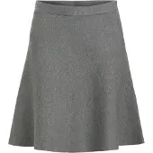 Object Strick Minirock Grau S