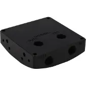 Alphacool 13185, Schwarz, Acetal, Weiblich, 1/4 Zoll, 80 mm, 80 mm