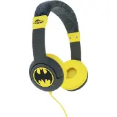 OTL TECHNOLOGIES DC Comics Bat signal, Kabelgebunden, Musik, 20 - 20000 Hz, 88 g, Kopfhörer, Schwarz, Gelb