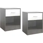 HTI Nachtschrank 2er-Set