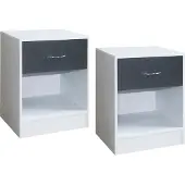 HTI Nachtschrank 2er-Set