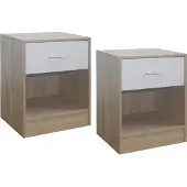HTI Nachtschrank 2er-Set