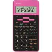 Sharp EL531THBPK - ROSA, Tasche, Wissenschaftlicher Taschenrechner, 10 Ziffern, 2 Zeilen, Akku, Schwarz, Pink