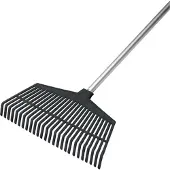 Flora Gartenbesen Breite 440 mm Anzahl Zinken 26 Polyethylen