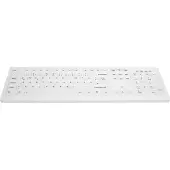Contour Design Design Active Key AK-C8100F-U1-W/US, Kabelgebunden, USB, Membran Key Switch, QWERTY, Weiß