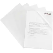 Exacompta Sichthülle, DIN A4, genarbt, 100 Stück, transparent