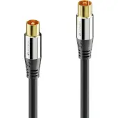 PureLink Premium TV Antennenkabel / Koaxialkabel, 7,50m, schwarz