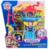 Ryhmä Hau PAW Patrol Air Rescue - Pup Squad Flughafen Tower mit Fahrzeugstarter, Chase-Pup Squad Racer und Bürgermeister-Figur, Flughafen & Flugzeug, PAW Patrol, 3 Jahr(e), Mehrfarbig