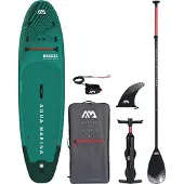 Aqua Marina Breeze, Aufblasbares Kajak, 1 Person(en), 100 kg, Türkis, EVA (Äthylen-Vinylazetat), Polyvinylchlorid (PVC), 3000 mm