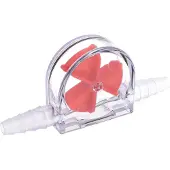 Alphacool Eisfluegel Durchflussanzeiger Rot 6-11mm - Acryl