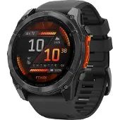 Garmin Fenix 8, 3,56 cm (1.4"), AMOLED, Touchscreen, 32 GB, WLAN, GPS