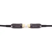 Shiverpeaks BASIC-S AOC-HDMI Kabel, 4K, schwarz, 15 m HDMI A Stecker