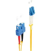 Shiverpeaks Duplex Patchkabel LC/SC 9/125µ, OS1/OS2 gelb 2,0m