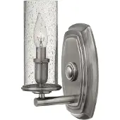 Elstead Lighting Elstead Dakota Wandleuchte E14 Poliertes antikes Nickel