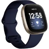 Cover-Discount Fitbit Versa 4 / Sense 2 - Silikon Ersatzarmband blau