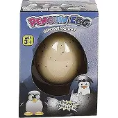 Nobrand magisches Wachstumsei Pinguin 6 cm weiß