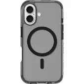 Laut CRYSTAL MATTER X hülle kompatibel mit der iPhone 16 Serie, Cover, Apple, iPhone 16, 15,5 cm (6.1"), Schwarz, Transparent