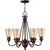 HINKLEY Mayflower Kronleuchter E27 6-fach Ältere Bronze