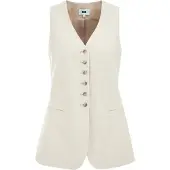 We fashion Waistcoat Beige Größe: 38 | Gilets Outlet | Damen | Braun