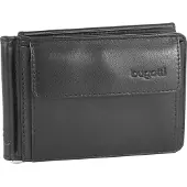 Bugatti Geldbörse Primo RFID Clip Purse 8CC Black schwarz