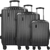 Bugatti Lima 2.0 Hard Case Trolley S / M / L Black schwarz 55cm