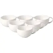 Villeroy & Boch Kaffeetasse Villeroy & Boch NewMoon (6-teilig)
