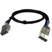 Qnap CAB-PCIE10M-8644-8X Serial Attached SCSI (SAS)-Kabel 1 m Schwarz