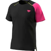Dynafit - Atmungsaktives Trail-T-Shirt &ndash; Herren &ndash; Dna Shirt - Dna Shirt M Pink Glo für Herren - Größe L - Rosa