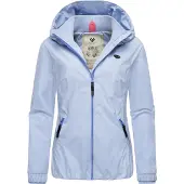 Ragwear Outdoorjacke "Dizzie" mit Kapuze Wasserdichte Übergangsjacke mit großer Kapuze