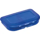 Herlitz 11415304, Blau, Rechteckig, 230 mm, 155 mm, 40 mm