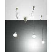 FABAS LUCE LED Pendelleuchte Blog Ø120mm 15W Warmweiß Gold dimmbar