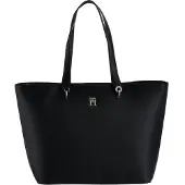 Tommy Hilfiger Shopper "TH EMBLEM TOTE" mit TH-Emblem vorne