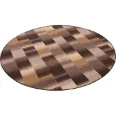 Snapstyle Designer Velour Teppich Mystic Karo