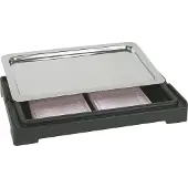 Assheuer & Pott APS 11505 Kühlbox TOP FRESH GN 1/2, 56,5 x 35 cm, inkl. 2 Kühlakkus, Germany, schwarz