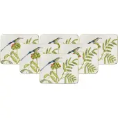 Villeroy & Boch Untertasse "Kaffeeuntertassen Amazonia 17 x 14 cm 6er Set bunt"
