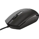 Trust TM-101, Beidhändig, Optisch, USB Typ-A, 1200 DPI, Schwarz
