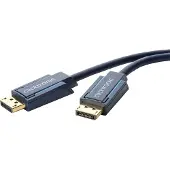 ClickTronic 70714, 7,5 m, DisplayPort, DisplayPort, 3840 x 2160 Pixel, Blau, Gold
