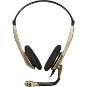 Koss CS100 USB, Kabelgebunden, Anrufe/Musik, 30 - 16000 Hz, Kopfhörer, Beige