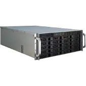 Inter-Tech IPC 4U-4420, Rack, Server, Blau, Edelstahl, ATX, EATX, micro ATX, Mini-ITX, SSI EEB, Stahl, 4U