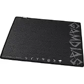 Gamdias Mouse pad, GMM2300, Black, Size: 350 x 280 x 4 mm mm