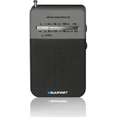 Blaupunkt PR3BK, Tragbar, AM, FM, 0,3 W, 3,81 cm (1.5"), Schwarz, AA