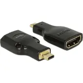DeLOCK 65664 Hdmi-auf-micro-hdmi-adapter Golden Golden One Size