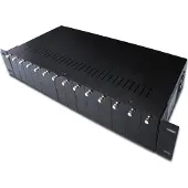 Digitus media converter chassis 14 slot 2U dual power supply redundant