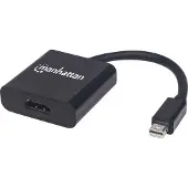 Manhattan Aktiver Mini-DisplayPort auf HDMI-Adapter schwarz