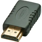 Lindy 41208, HDMI, HDMI Mini, Schwarz