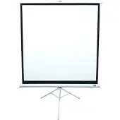 Elite Screens Tripod T113NWS1 Stativleinwand 203,2cm x 203,2cm (BxH) 1:1, Manuell, 2,87 m (113 Zoll), 2,03 m, 2,03 m, 1:1