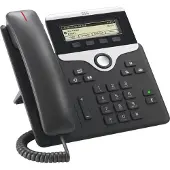 Cisco 7811, IP-Telefon, Schwarz, Silber, Kabelgebundenes Mobilteil, Polycarbonat, Tisch/Wand, 1 Zeilen