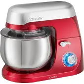 Bomann Knetmaschine KM 6009 CB rot, robustes Spezialgetriebe, 1000 W