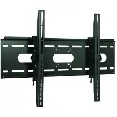 Techly Wandhalterung fuer 1 LCD TV 106,68cm bis 203,20cm Tragklast bis 80Kg neigbar 82mm Wandabstand schwarz