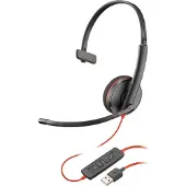Poly Plantronics Blackwire C3210 USB-A-Headset, 209744-22
